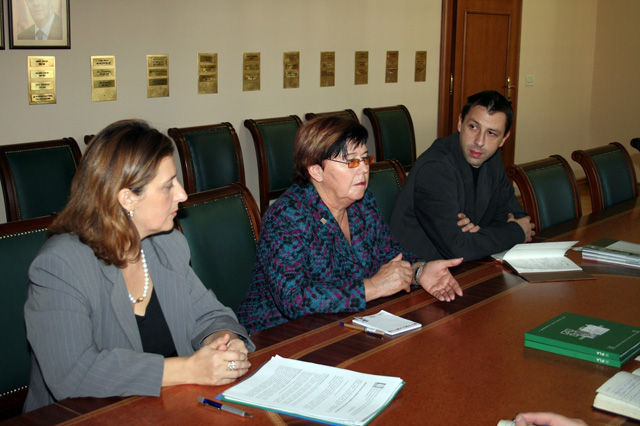Dajana Menzies i predstavnici UPAS-a u Ministarstvu životne sredine i prostornog planiranja